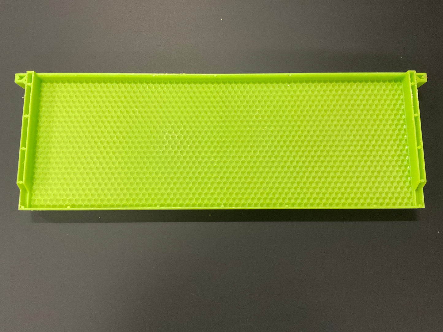 Lime Green Plastic Drone Comb Frames - Medium