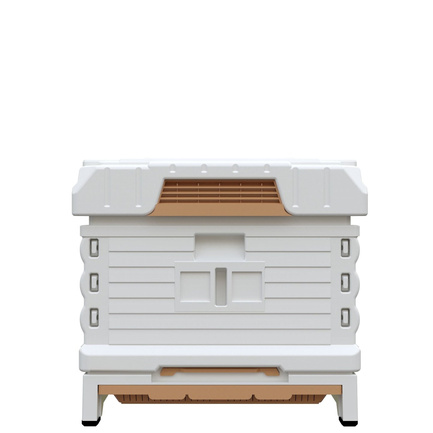 Ergo PLUS White Single Brood Box Beehive Set