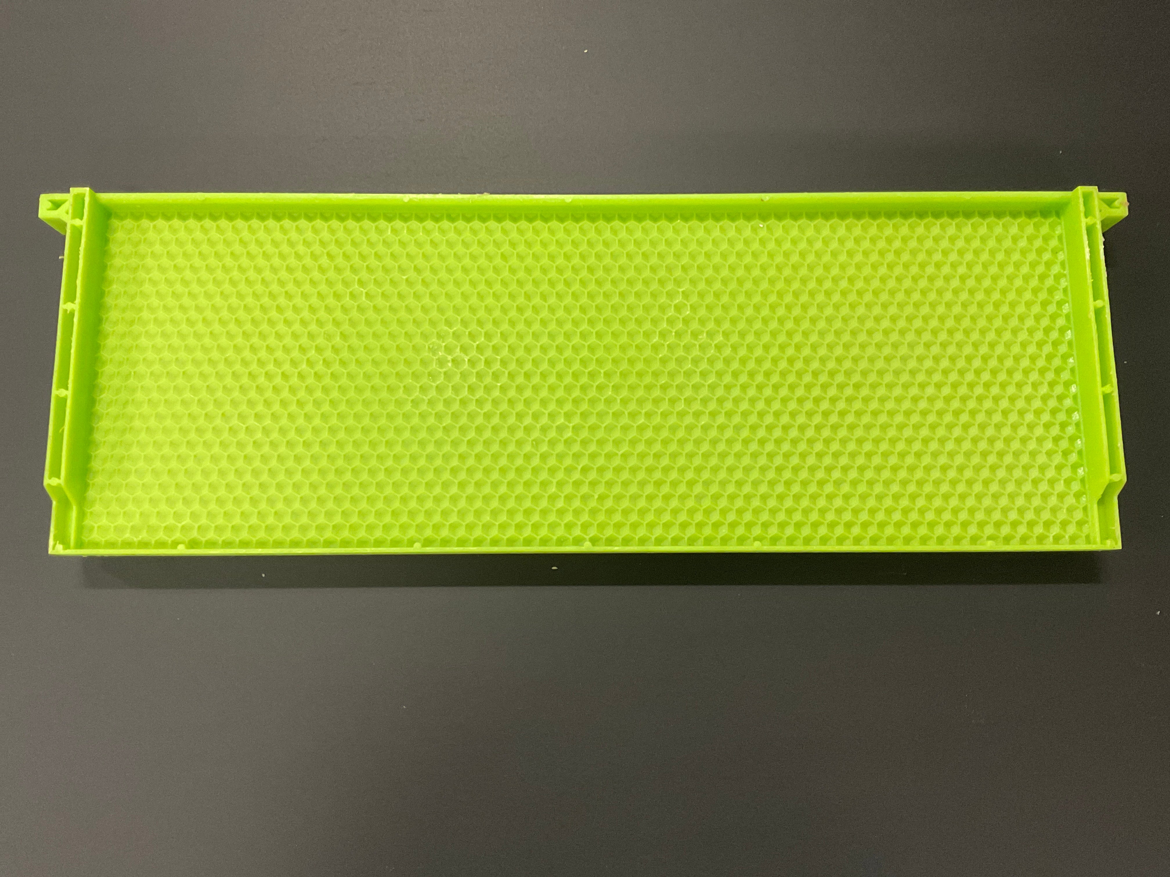 Lime Green Plastic Drone Comb Frames - Medium – Charlie Bee Company