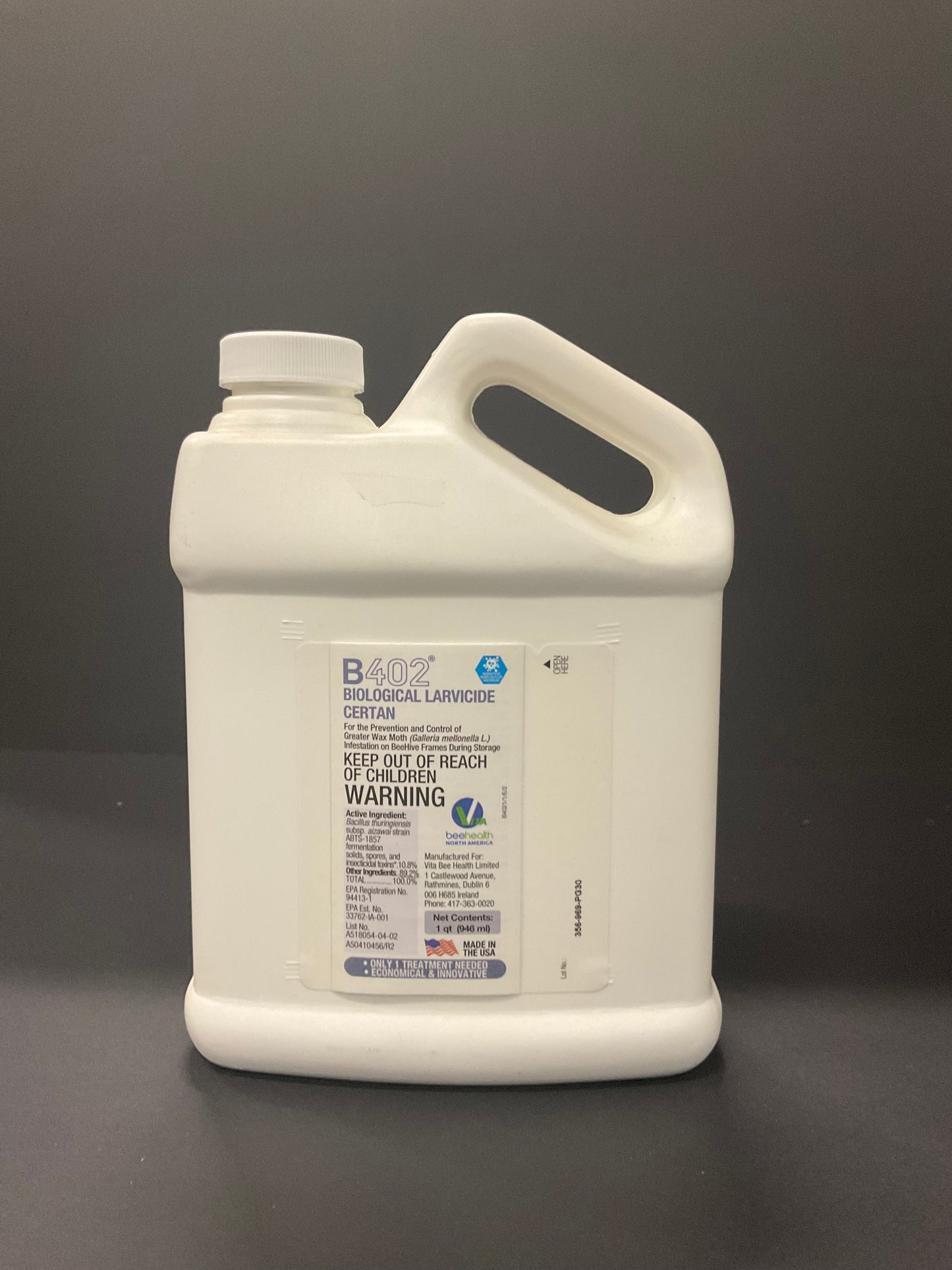 Certan Bee Treatment – Quart (32 fl oz)