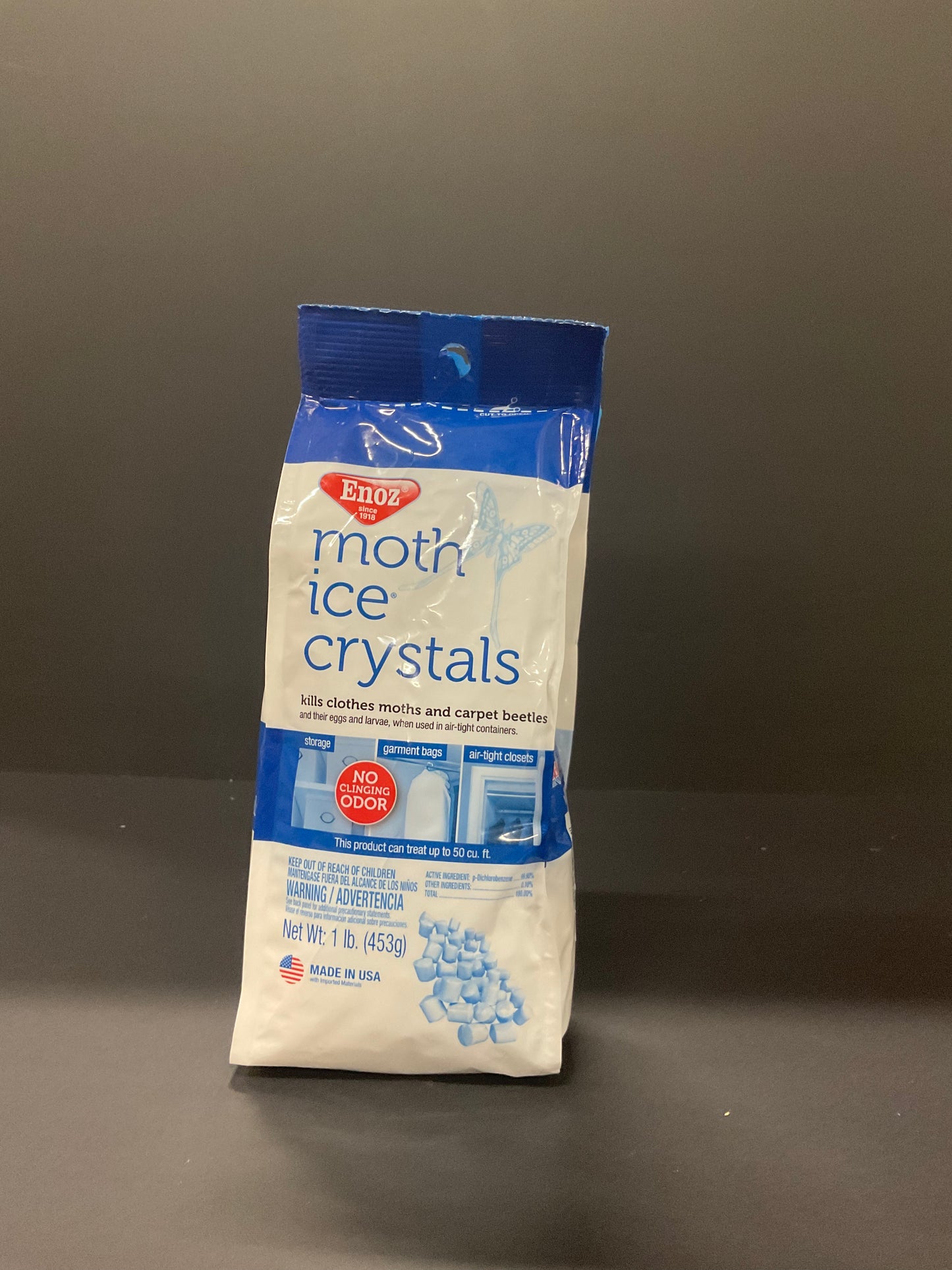 Moth Ice Crystals – Supplementary Wax Moth Treatment