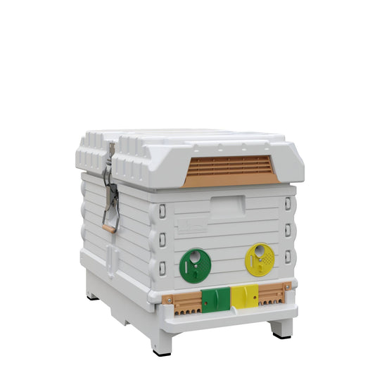 7 Frame NUC White Bee Hive Set