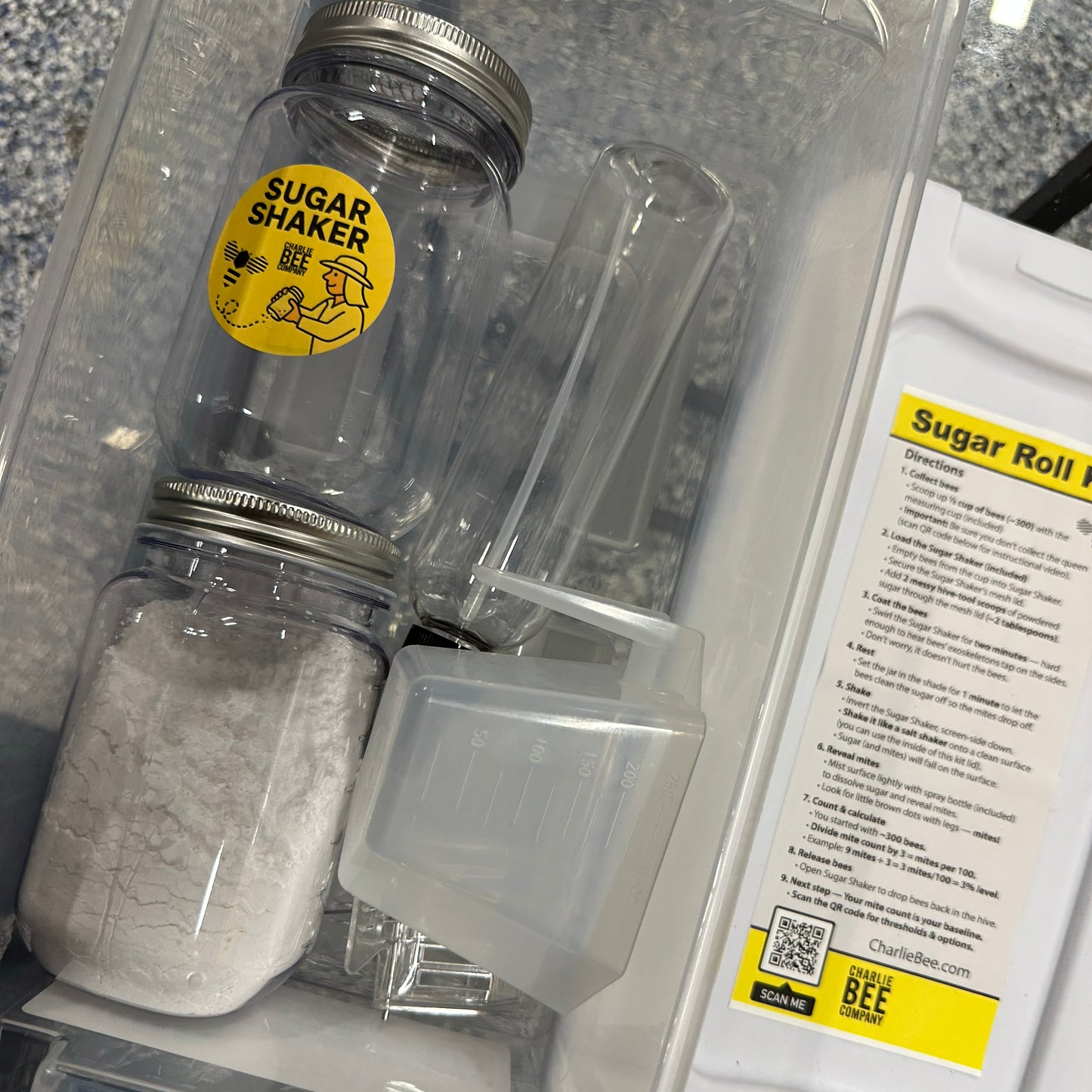 Sugar Roll Mite Testing Kit