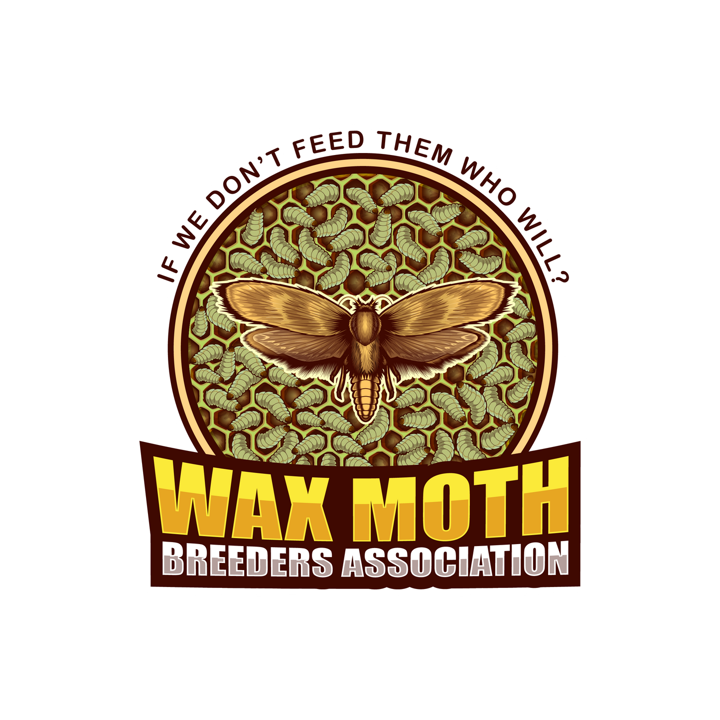 Wax Moth Breeders Association Sticker